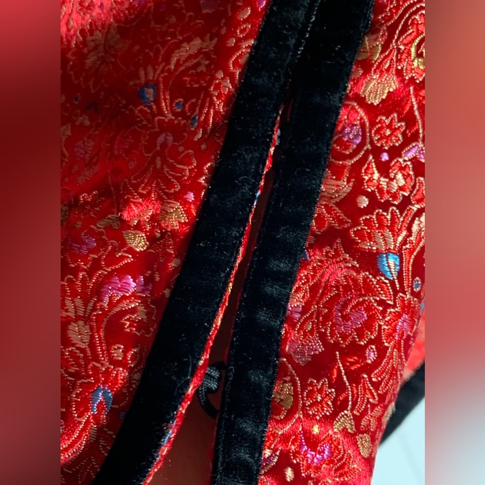 WDNY Red Asian Style Jacket - Picture 5 of 8
